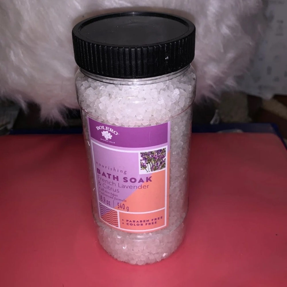 Bolero Bath Salts in French Lavender and Citrus